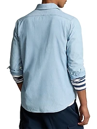 Chambray Sport Shirt