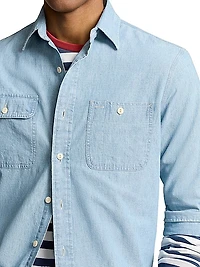 Chambray Sport Shirt
