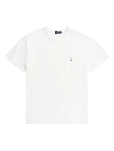Cotton-Blend Crewneck T-Shirt