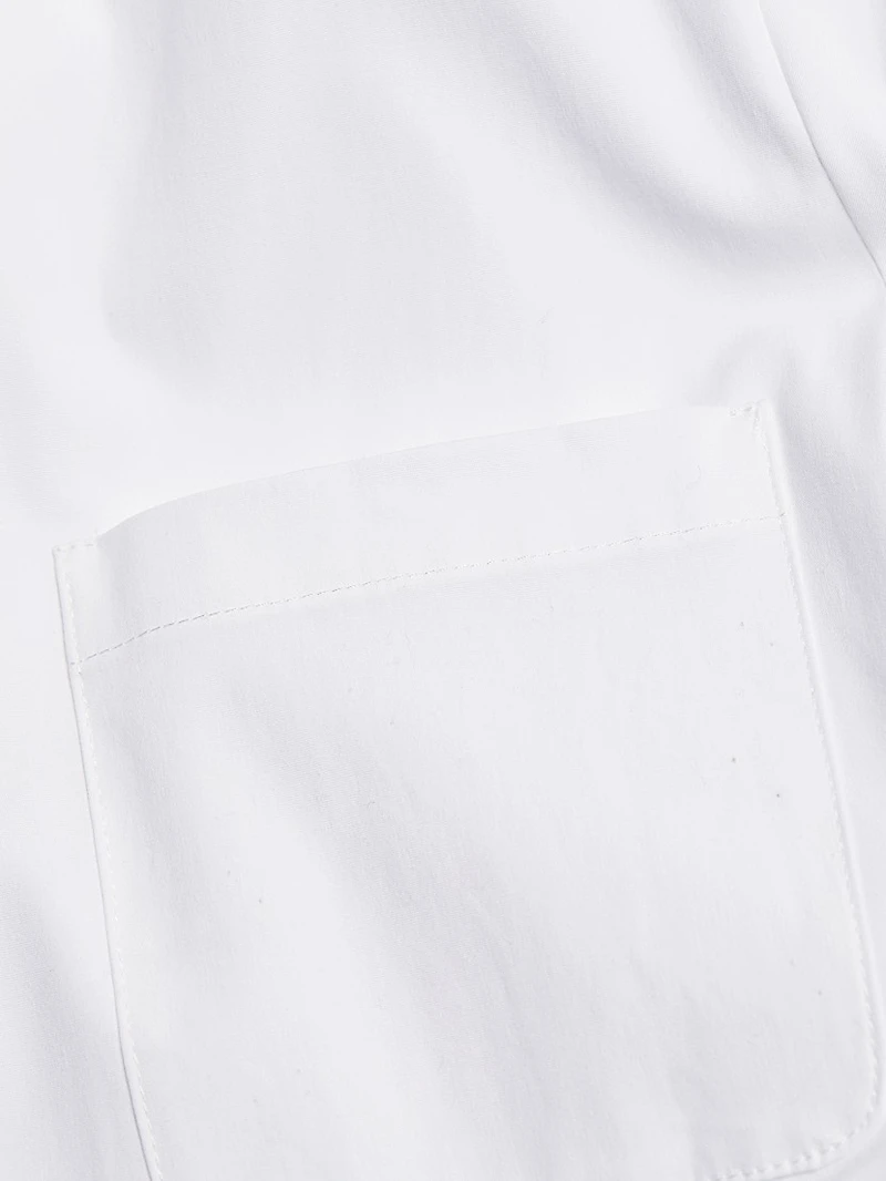 Megan Tie-Waist Cotton Midi-Dress