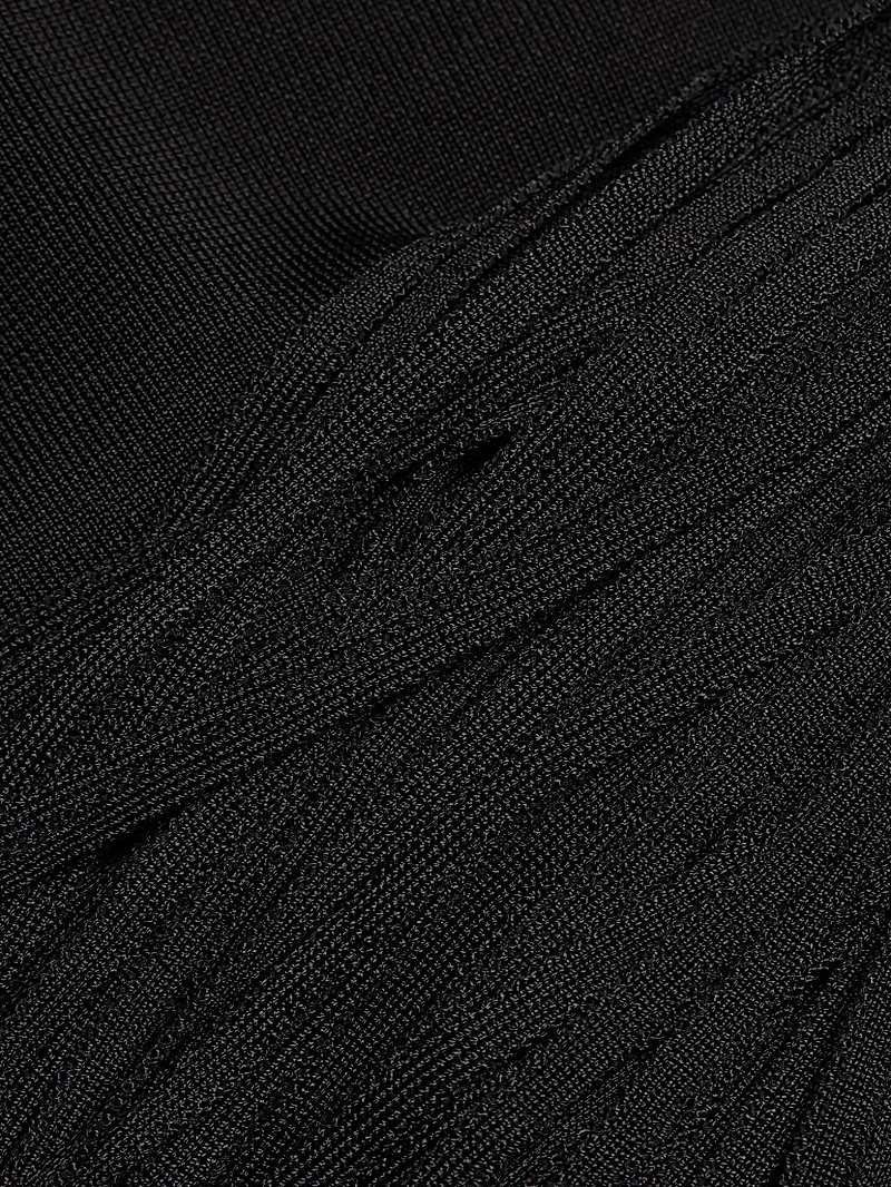 Margaux Fringe Midi Sheath Dress