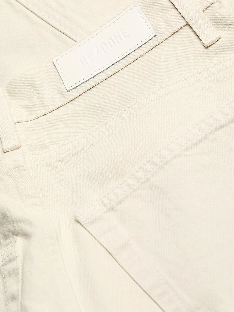 Engineered Wide-Leg Jeans