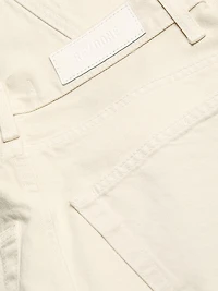 Engineered Wide-Leg Jeans