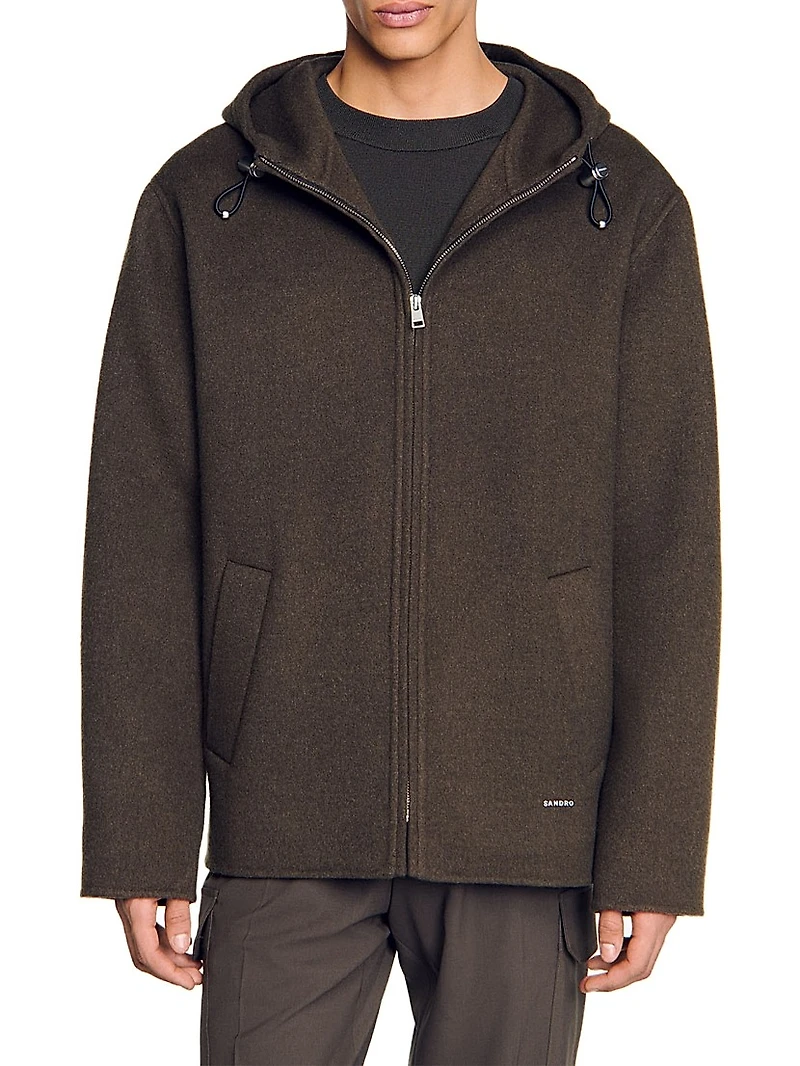 Hooded Windbreaker Jacket