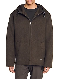 Hooded Windbreaker Jacket