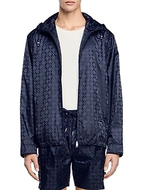 Square Cross Nylon Jacket