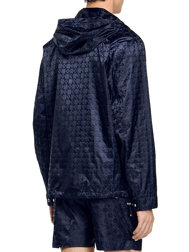Square Cross Nylon Jacket