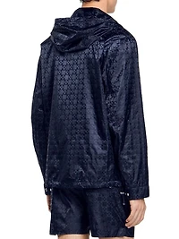 Square Cross Nylon Jacket