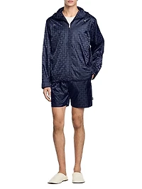 Square Cross Nylon Jacket