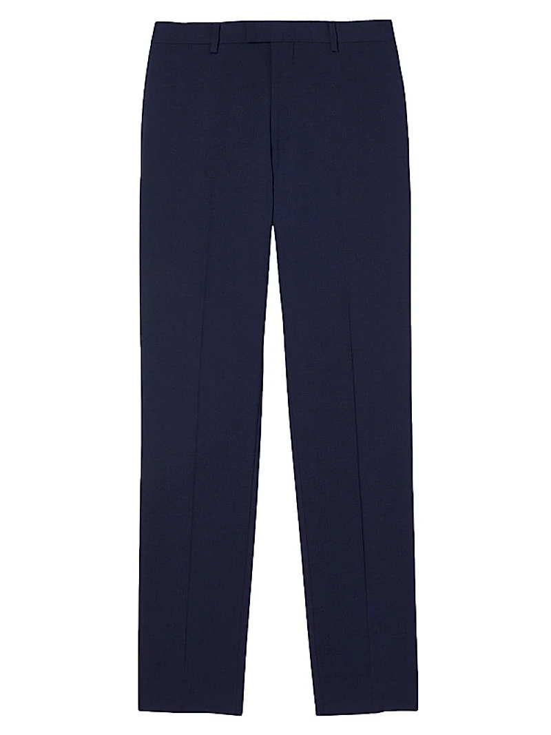 Classic Wool Suit Pants