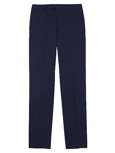 Classic Wool Suit Pants