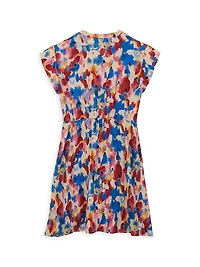 Little Girl's & Flowers The Sky Dress