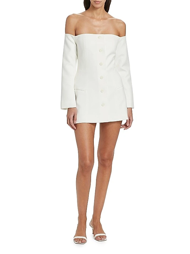 Vale Off-the-Shoulder Minidress