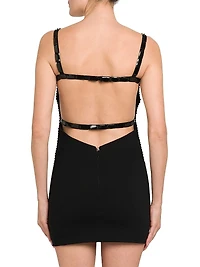 Rue Ombré Rhinestone Minidress