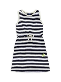 Little Girl's & Striped Cotton Dress