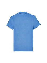 Little Kid's & Cotton Terry Polo Shirt