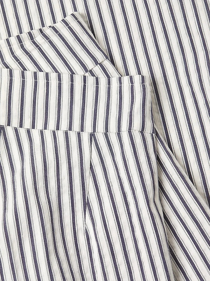 Flavia Striped Wide-Leg Pants