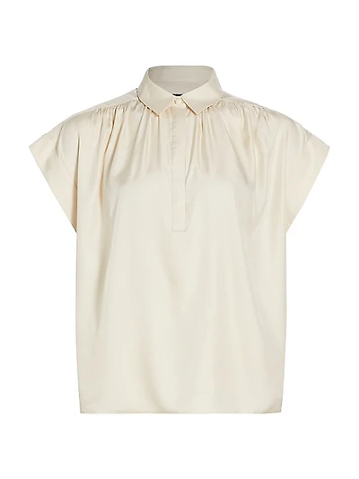 Robin Silk-Blend Top