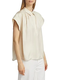 Robin Silk-Blend Top