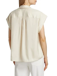 Robin Silk-Blend Top