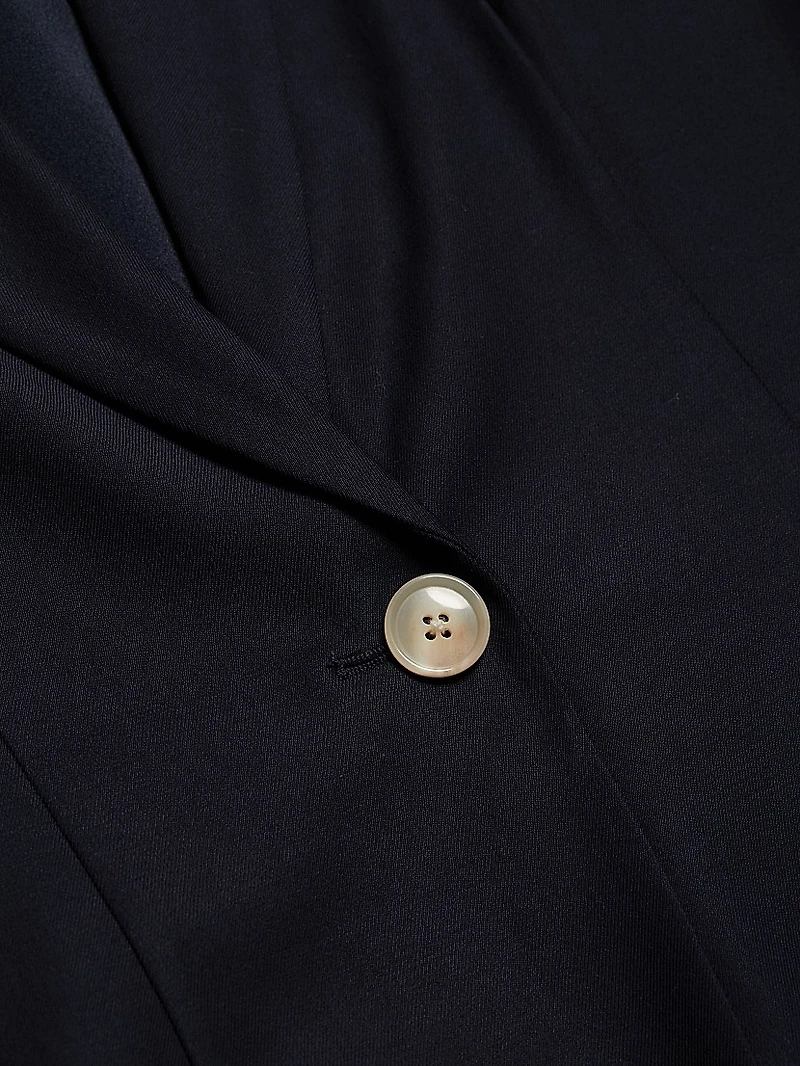 Dinner Wool-Blend Single-Breasted Jacket