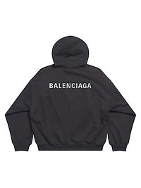 Medium Fit Back Hoodie