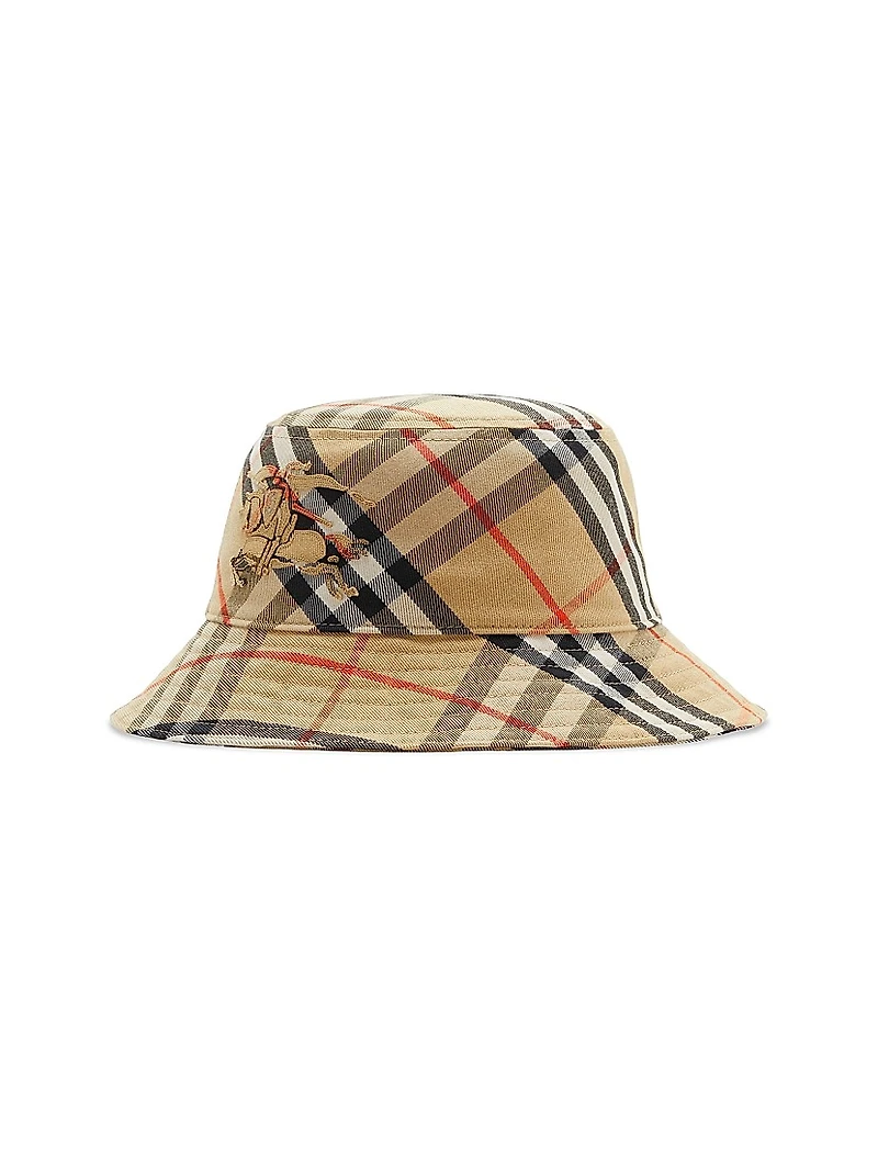 Check Bucket Hat