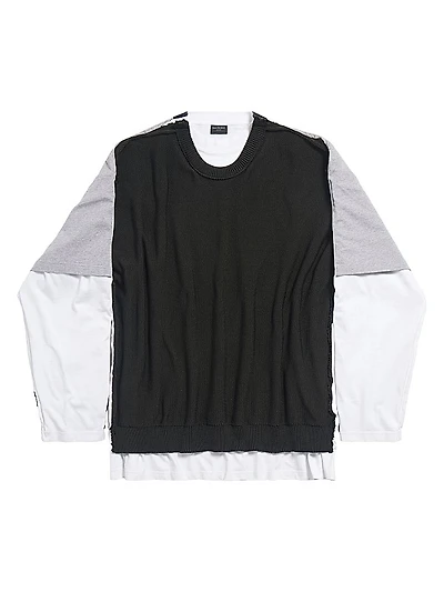 3B Sports Icon Hybrid Large Sweater