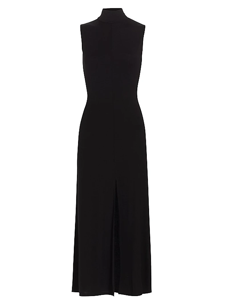 Axton Mock Turtleneck Midi-Dress
