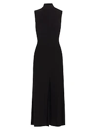 Axton Mock Turtleneck Midi-Dress