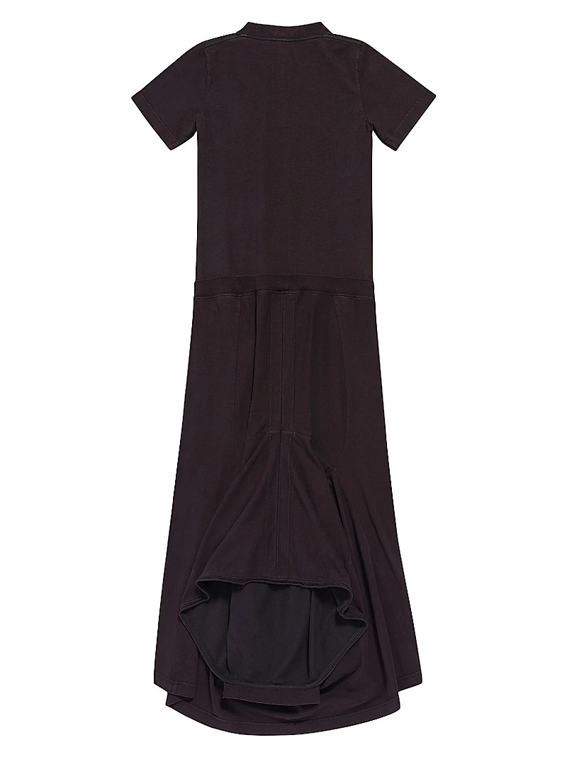 Patched T-Shirt Dress