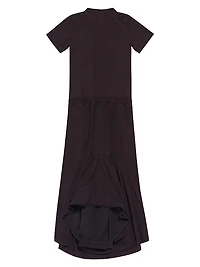 Patched T-Shirt Dress