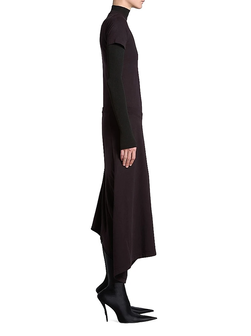 Patched T-Shirt Dress