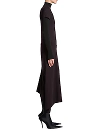 Patched T-Shirt Dress