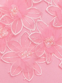 Bruges Floral Appliqué Minidress