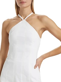 Hadley Halter Minidress