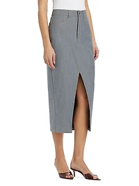 Tana Denim Pencil Skirt