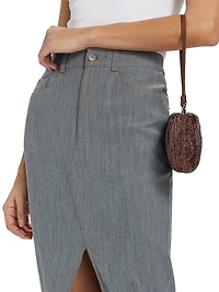 Tana Denim Pencil Skirt