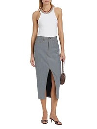 Tana Denim Pencil Skirt