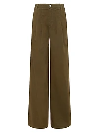 Jayce Pleated Wide-Leg Pants