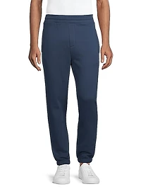 Cotton-Blend Fleece Joggers