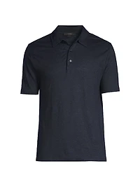 Linen Polo Shirt