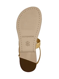 Maverick 2 Metallic Leather Toe Ring Sandals