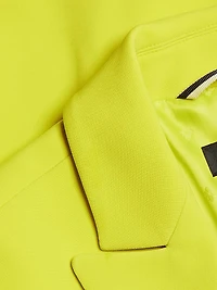 Single-Breasted Twill Blazer