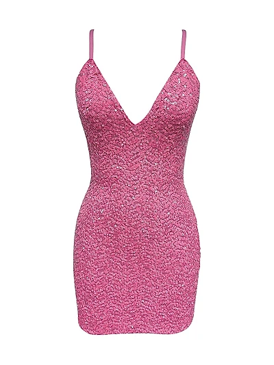 Kiernan Sequin-Embellished Minidress