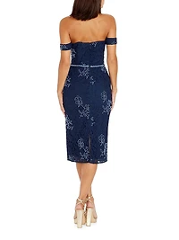 Marietta Floral Cocktail Dress