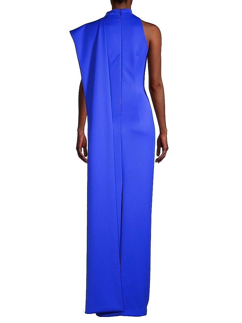 Eve Amira Draped Bow Gown