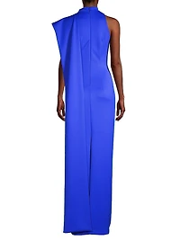 Eve Amira Draped Bow Gown