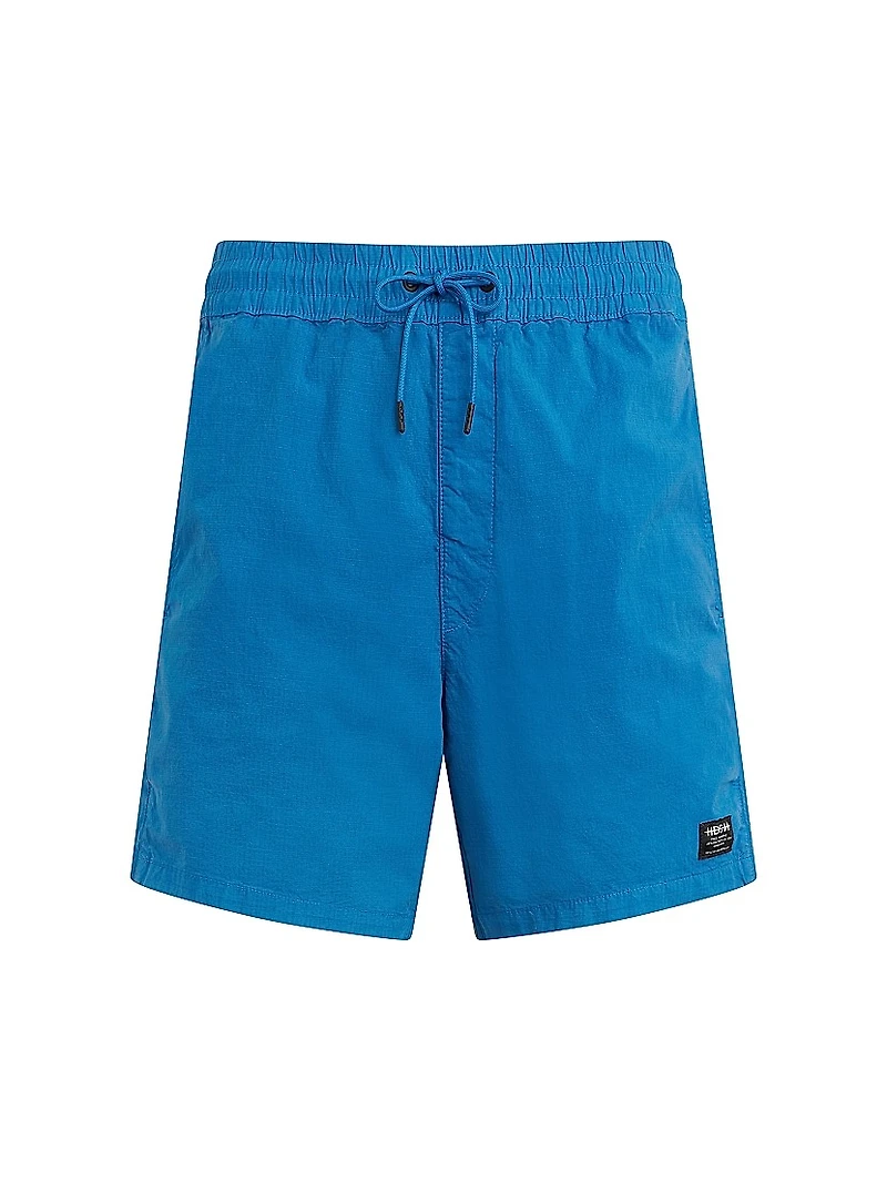 Cotton Ripstop Racer Shorts