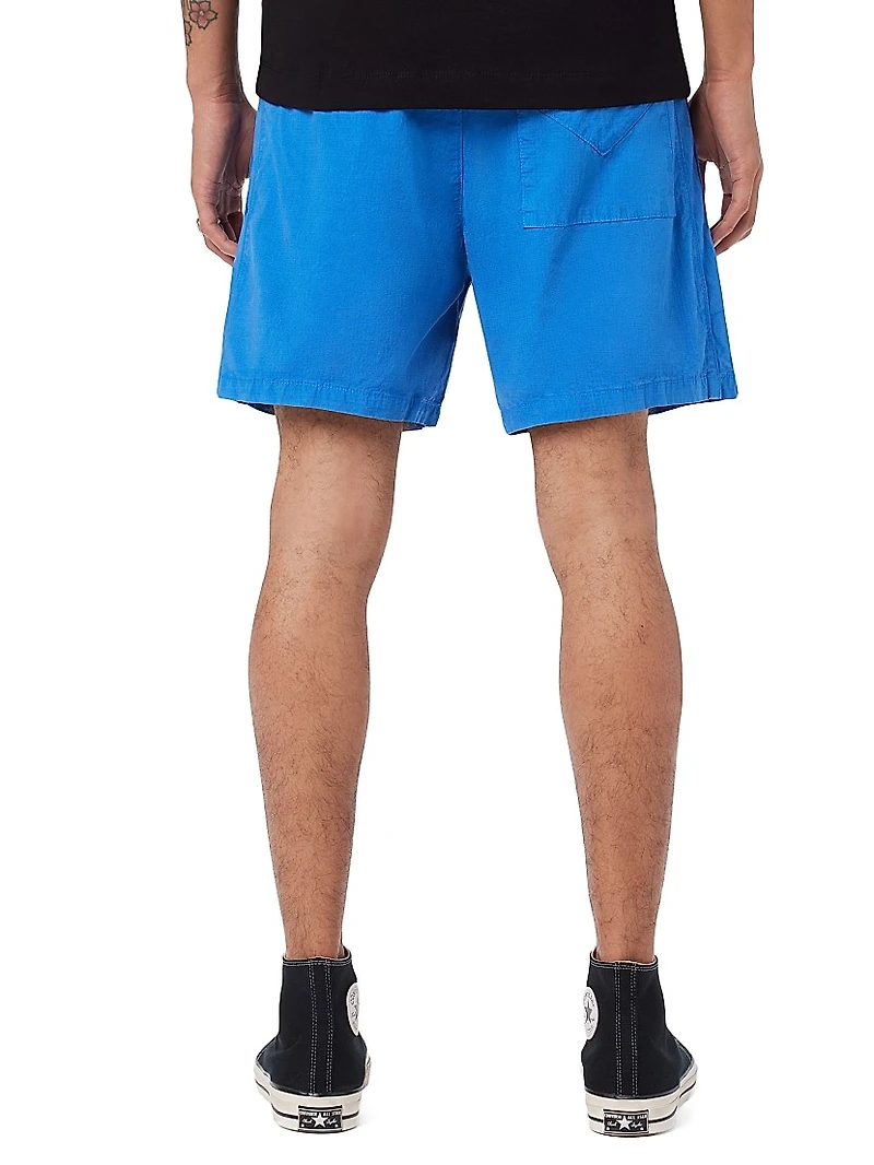Cotton Ripstop Racer Shorts